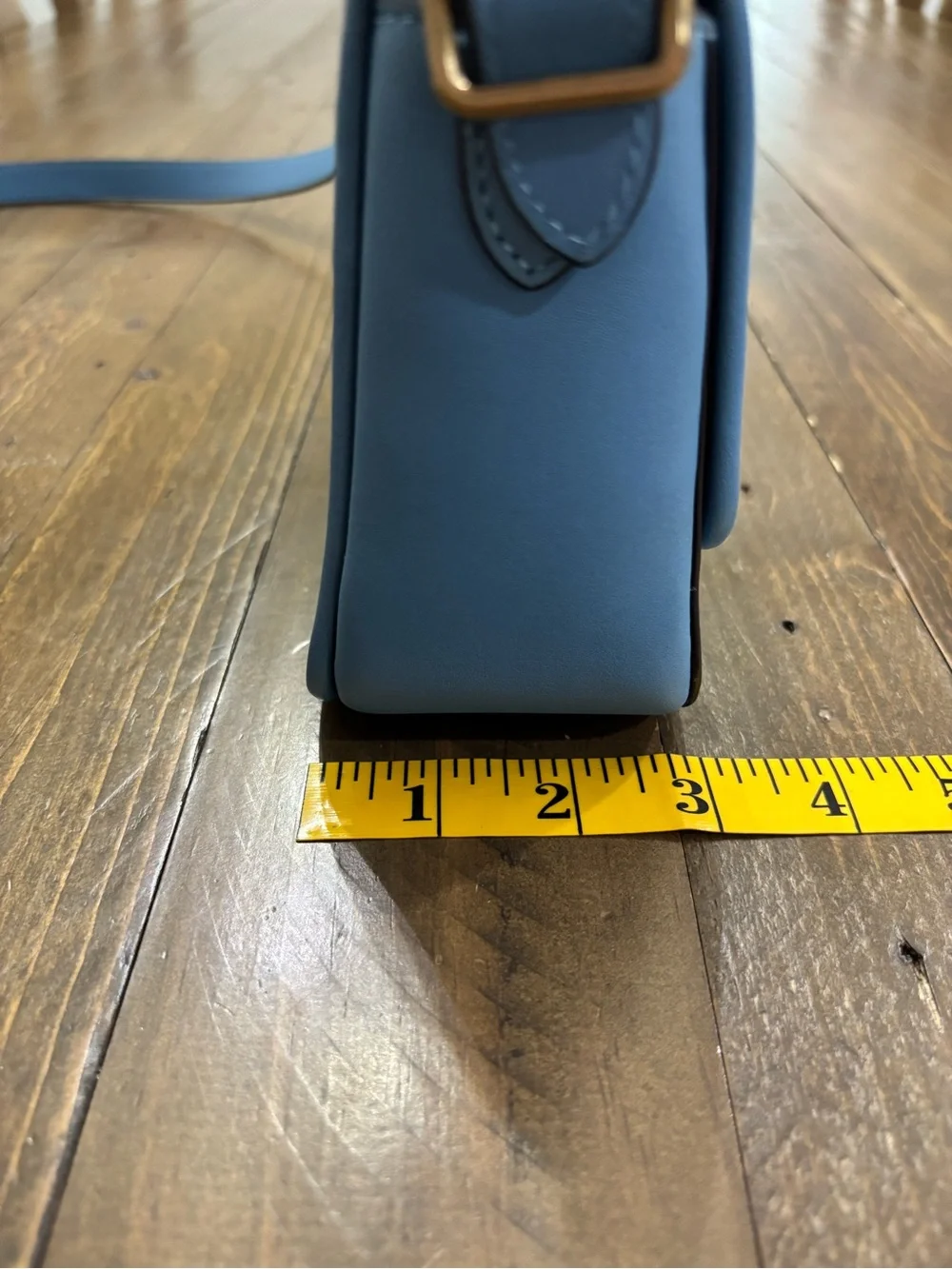 Coach Rambler Crossbody 16 in Pacific Blue